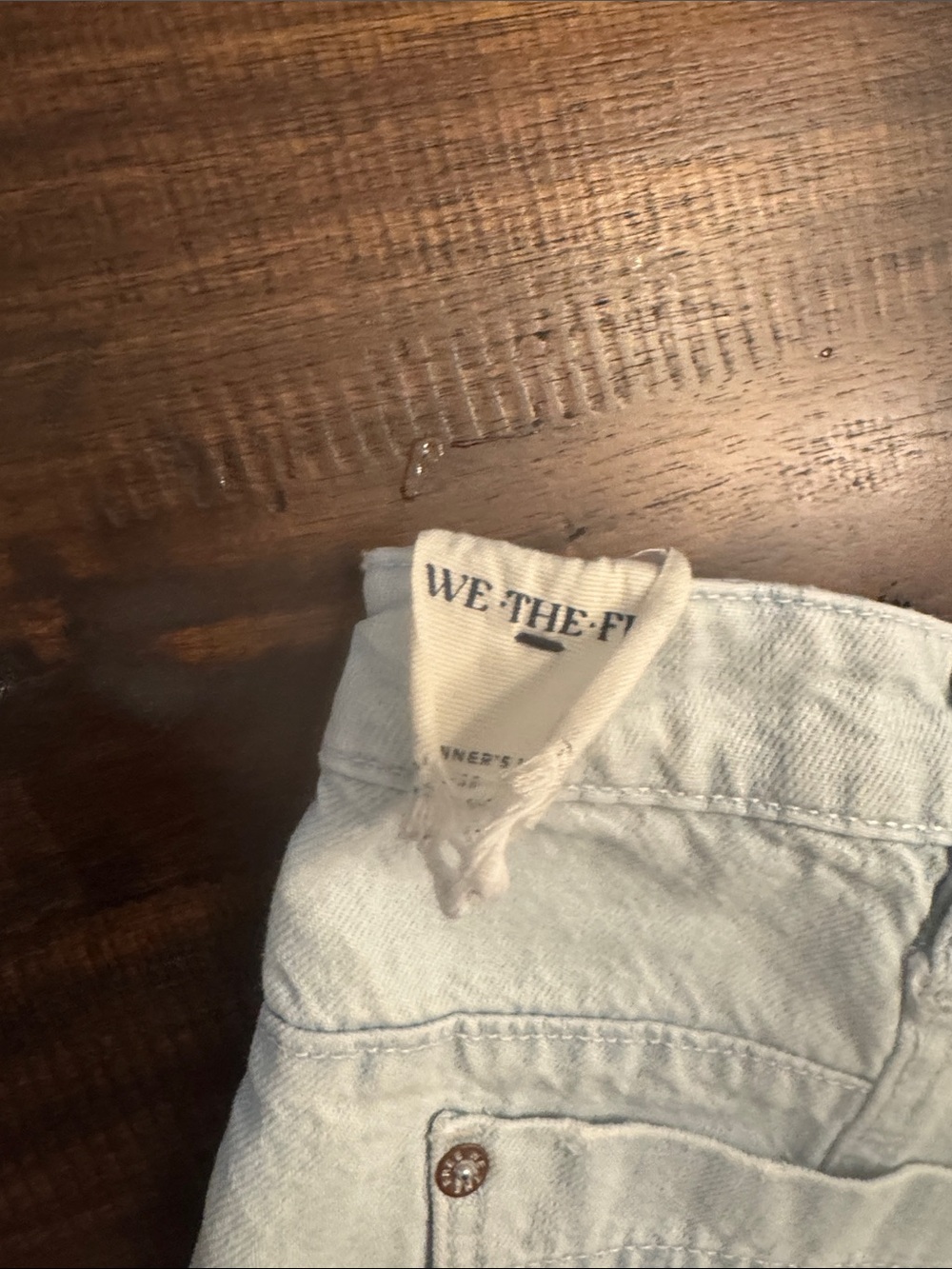 Free People we the free beginner’s luck jean shorts - Picture 5 of 5